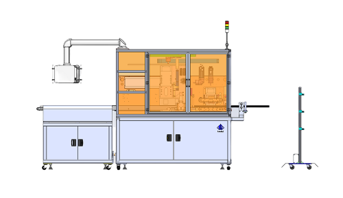 密封件在线精切设备